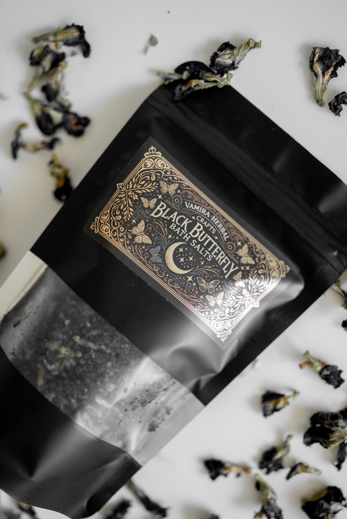 Black Butterfly Bath Salts