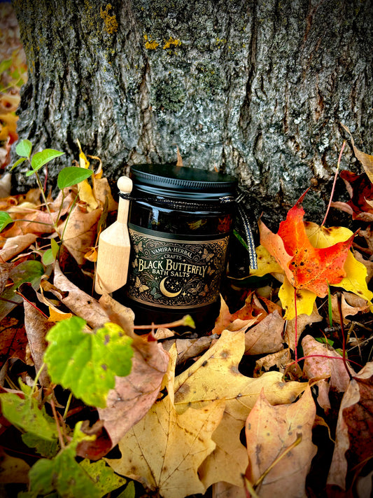 Black Butterfly Bath Salts